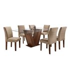 Conjunto Sala De Jantar Mesa E 6 Cadeiras Classic Cel Móveis