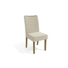 Conjunto Sala De Jantar Mesa E 6 Cadeiras Graviola  Freijo/br