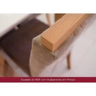 Conjunto Sala De Jantar Mesa E 6 Cadeiras Janice Henn Nature/