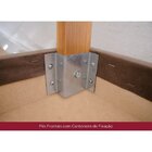 Conjunto Sala De Jantar Mesa E 6 Cadeiras Kaciane  Nature/off