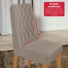 Conjunto Sala De Jantar Mesa Easy Pop 170x90cm Tampo Vidro/md