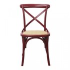 Conjunto Sala De Jantar Mesa Eiffel 120x75cm Tampo Mdf Com 4