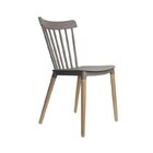 Conjunto Sala De Jantar Mesa Eiffel Redonda 120cm Tampo Mdf C