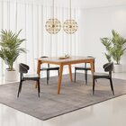 Conjunto Sala De Jantar Mesa Elegance Candian Com 4 Cadeiras