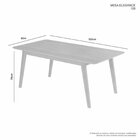 Conjunto Sala De Jantar Mesa Elegance Com 4 Cadeiras Bless Ma