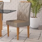 Conjunto Sala De Jantar Mesa Elegance Com 6 Cadeiras Diamante