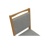 Conjunto Sala De Jantar Mesa Elma Com 4 Cadeiras Cinza Mescla