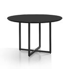 Conjunto Sala De Jantar Mesa Em Mdf Com Vidro 4 Cadeiras Mosc