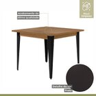 Conjunto Sala De Jantar Mesa Espanha 90cm Com 4 Cadeiras Em A