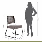 Conjunto Sala De Jantar Mesa Espanha 90cm Com 4 Cadeiras Em A