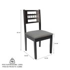 Conjunto Sala De Jantar Mesa Extensível 105/148 Tampo Vidro 0