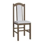 Conjunto Sala De Jantar Mesa Fixa Com 6 Cadeiras Ameixa Negra