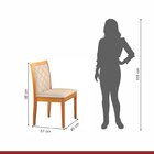 Conjunto Sala De Jantar Mesa Godam 110cm Com 4 Cadeiras Berli