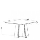 Conjunto Sala De Jantar Mesa Good 8 Cadeiras Cristal Viero