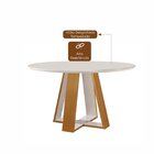 Conjunto Sala De Jantar Mesa Grécia 4 Cadeiras Jade Cinamomo