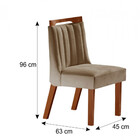 Conjunto Sala De Jantar Mesa Harpa 8 Cadeiras Lottus Tampo Md