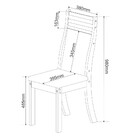 Conjunto Sala De Jantar Mesa Houston E 6 Cadeiras Roma Viero