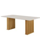 Conjunto Sala De Jantar Mesa Imperatriz 1,80x0,90 Com 06 Cade