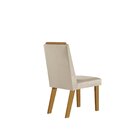 Conjunto Sala De Jantar Mesa Imperatriz 1,80x0,90 Com 06 Cade