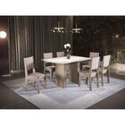 Conjunto Sala De Jantar Mesa Iris 1360 Com 6 Cadeiras Iris La
