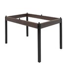 Conjunto Sala De Jantar Mesa Jade 120x75cm Tampo Vidro Com 4