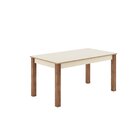 Conjunto Sala De Jantar Mesa Julia 160cm Tampo Vidro/mdf Com