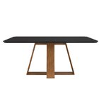 Conjunto Sala De Jantar Mesa Kiara 160x90cm Tampo Vidro/mdf C