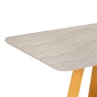 Conjunto Sala De Jantar Mesa Kiara 170cm Tampo Mdf Pintura Qu