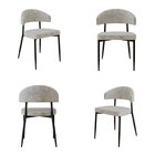 Conjunto Sala De Jantar Mesa Lisboa Madeira Maciça Com 4 Cade