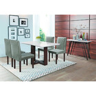 Conjunto Sala De Jantar Mesa Lisy E 4 Cadeiras Veludo Móveis