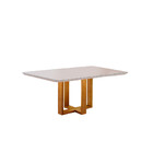 Conjunto Sala De Jantar Mesa Lisy E 6 Cadeiras Safira Móveis