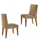 Conjunto Sala De Jantar Mesa Londrina E 6 Cadeiras Nevada Ruf