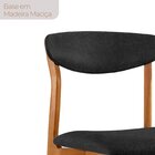 Conjunto Sala De Jantar Mesa Madeira Maciça Genova 6 Cadeiras