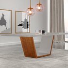 Conjunto Sala De Jantar Mesa Madeira Maciça Medelim E 6 Cadei