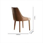 Conjunto Sala De Jantar Mesa Madeira Maciça Sarah E 8 Cadeira