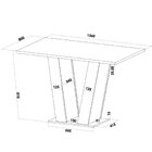Conjunto Sala De Jantar Mesa Medelin Com 6 Cadeiras Venus  Pi
