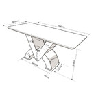 Conjunto Sala De Jantar Mesa Nashiville F E 6 Cadeiras Focus