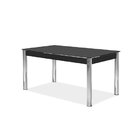 Conjunto Sala De Jantar Mesa Natani 160x90cm Com 6 Cadeiras N