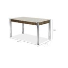 Conjunto Sala De Jantar Mesa Natani 160x90cm Com 6 Cadeiras N