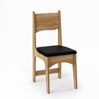 Conjunto Sala De Jantar Mesa Nicoli Retangular 110x68cm Com 4