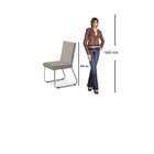 Conjunto Sala De Jantar Mesa Ortenia Tampo Vidro Com 4 Cadeir