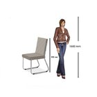 Conjunto Sala De Jantar Mesa Ortenia Tampo Vidro Com 4 Cadeir