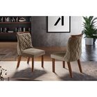 Conjunto Sala De Jantar Mesa Porto Com 4 Cadeiras Madri Casta