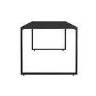 Conjunto Sala De Jantar Mesa Porto Estilo Industrial Com 4 Ca