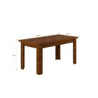 Conjunto Sala De Jantar Mesa Primus 150x80cm Tampo Mdf/mdp Co