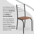 Conjunto Sala De Jantar Mesa Quadrada 70x70cm Tampo Madeira M