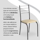 Conjunto Sala De Jantar Mesa Quadrada 70x70cm Tampo Madeira M