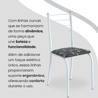 Conjunto Sala De Jantar Mesa Quadrada 70x70cm Tampo Madeira M