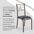 Conjunto Sala De Jantar Mesa Quadrada 75x75cm Tampo Ardósia I