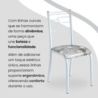 Conjunto Sala De Jantar Mesa Quadrada 75x75cm Tampo Ardósia I